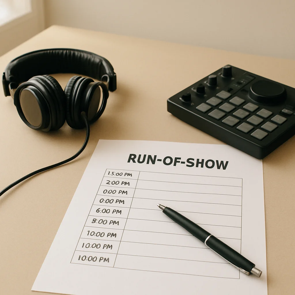 Event Run-Through